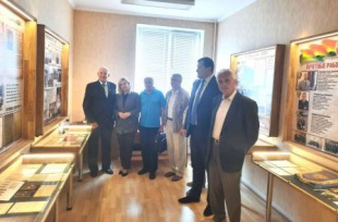 Пинский городской совет ветеранов посетил музейную экспозицию Пинской межрайонной прокуратуры