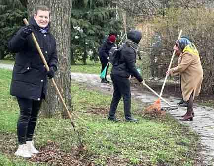 Наведение порядка в городском детском парке