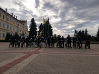 Бодрое утро: пинчане отпраздновали день города велопробегом