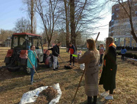 Весенняя уборка. В городе объявлена акция "Сделаем наш город чистым"